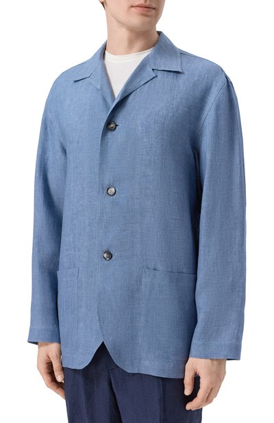 Льняная рубашка BRIONI, арт. SCHL0L/P9111, фото 3