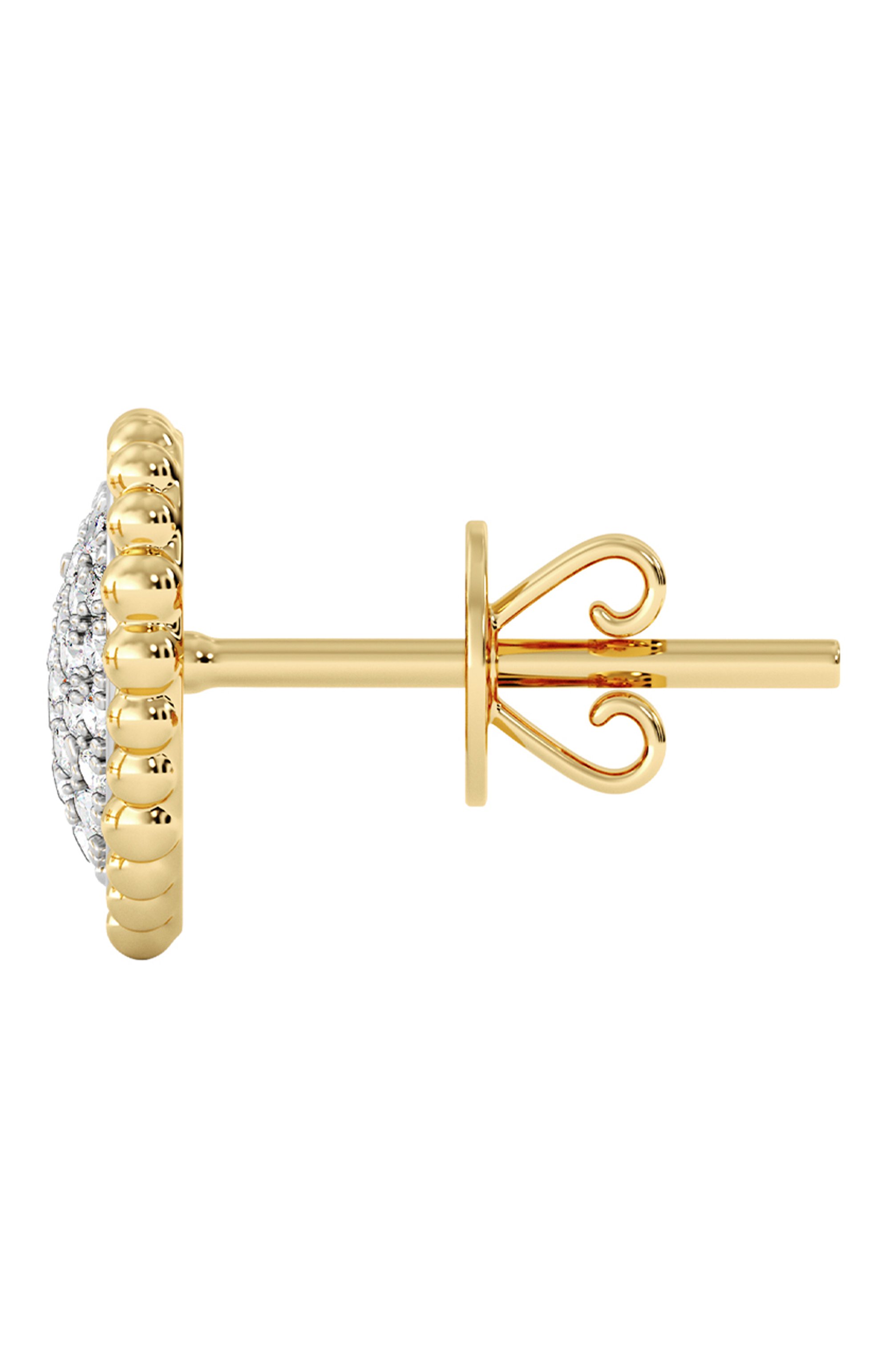 Серьга SERENDIPITY бесцветного цвета по цене 126500 руб., арт. EJE0029Y, фото 3 Серьга SERENDIPITY, арт. EJE0029Y, фото 3