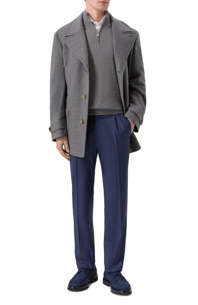 Шерстяные брюки KITON, арт. UPN01K0125G13, фото 2