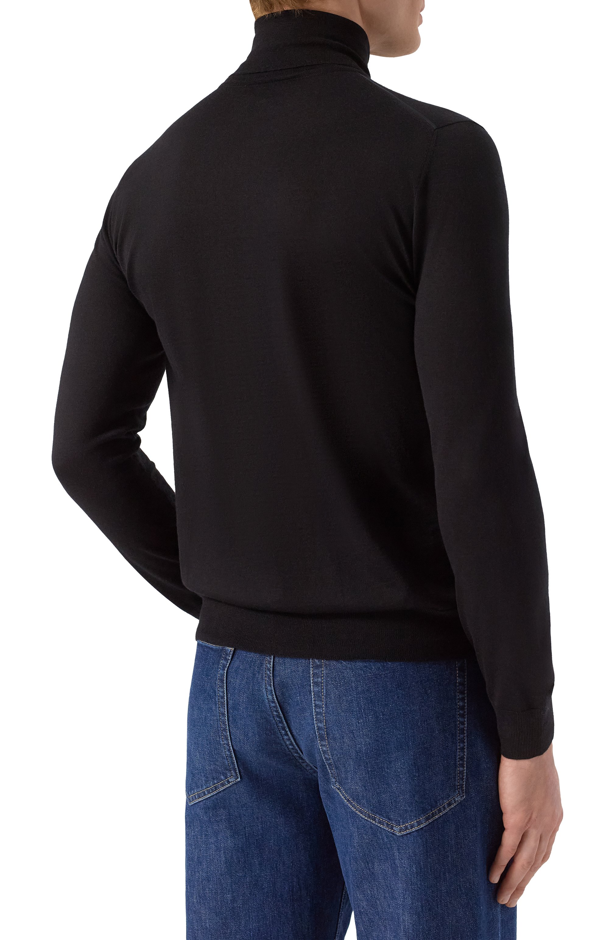 Водолазка из кашемира и шелка ZILLI, арт. KTN001M0330VZL000, фото 4