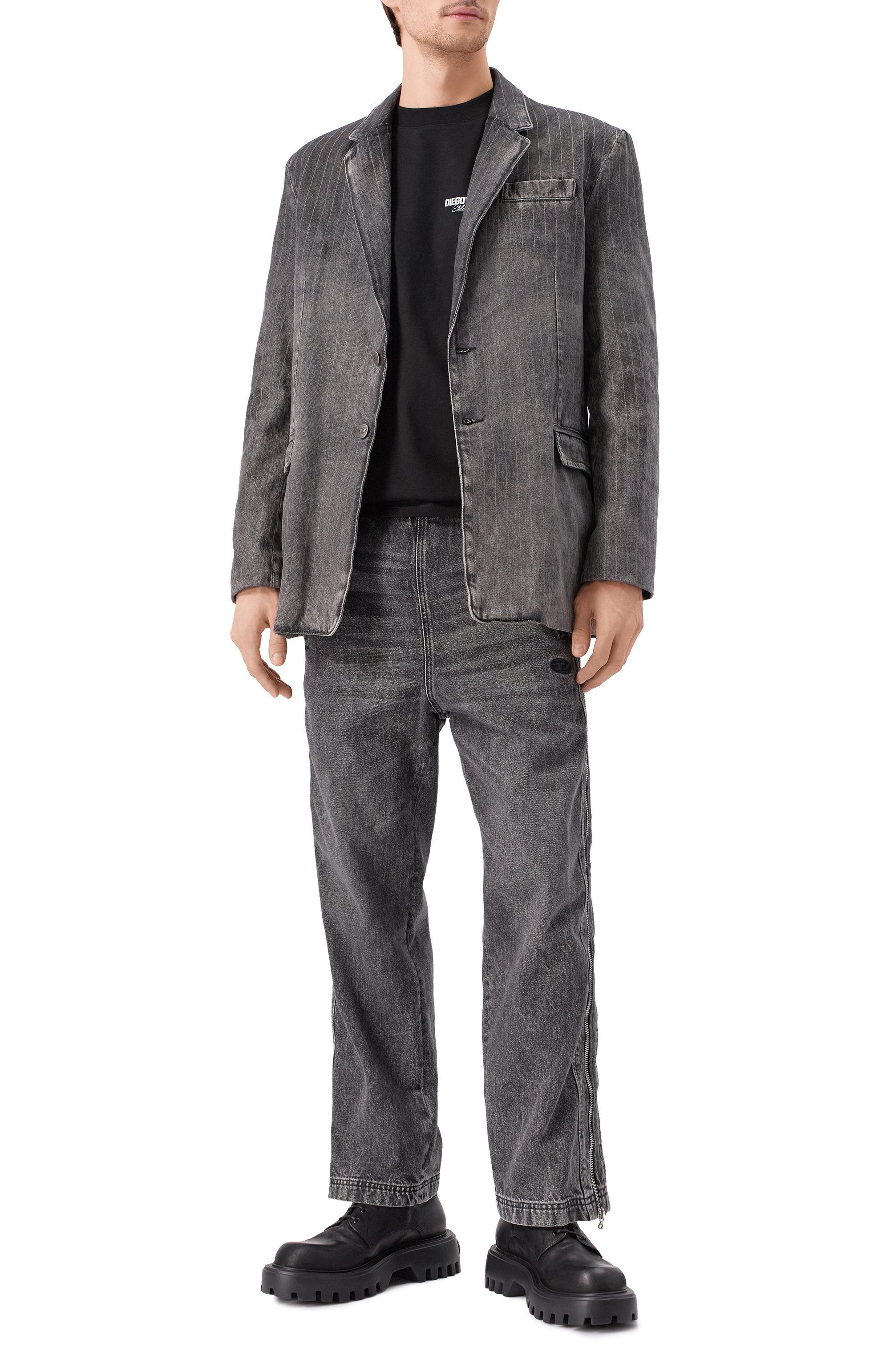 Хлопковая футболка DIEGO VENTURINO, арт. DVTS0L0G0, фото 2