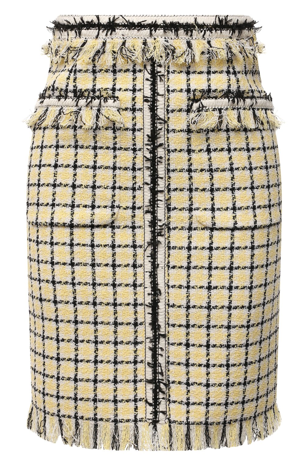 Юбка MSGM светло-желтого цвета по цене 33950 руб., арт. 3241MDD23 227112, фото 1 Юбка MSGM, арт. 3241MDD23 227112, фото 1