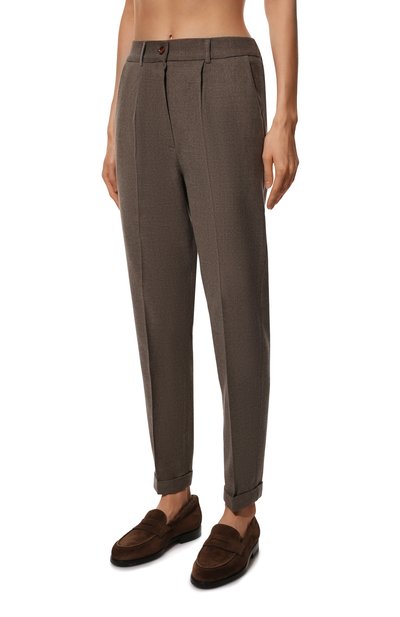 Шерстяные брюки KITON, арт. D50105S06717, фото 3