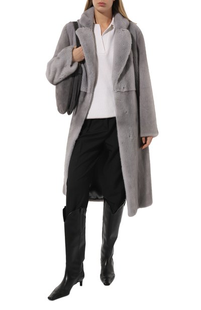 Шуба из меха норки VICTORIA KUSENKOVA,  арт. 700700036624, фото 2