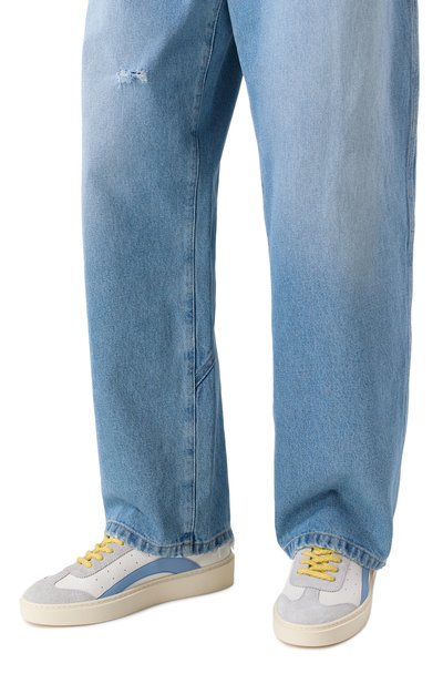 Кожаные кеды rider DSQUARED2, арт. SNM0441/25108722, фото 3