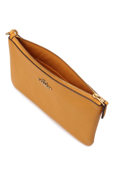 Кошелек на молнии из зерненой кожи COACH, арт. 22952, фото 3