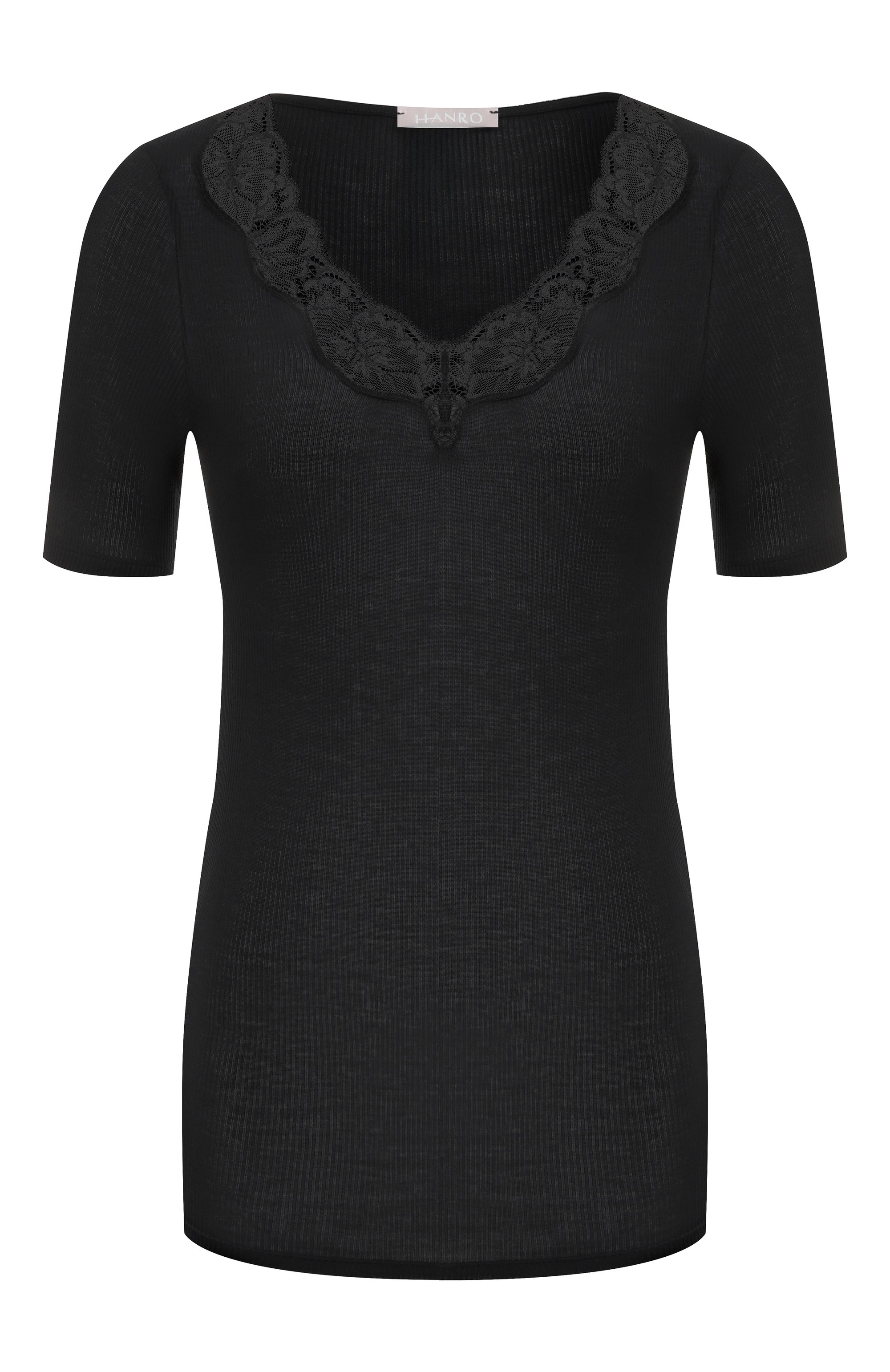 Хлопковая футболка HANRO, арт. 071376, фото 1