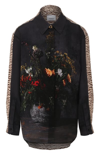 Женская шелковая рубашка BURBERRY, арт. 4560928