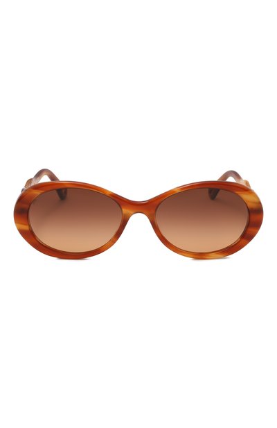 Солнцезащитные очки CHLOÉ светло-коричневого цвета по цене 51200 руб., арт. CH0088S, фото 3 Солнцезащитные очки CHLOÉ, арт. CH0088S, фото 3