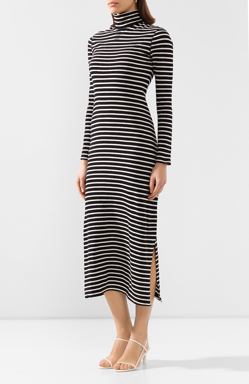 Хлопковое платье LOEWE, арт. S6106500TM, фото 3