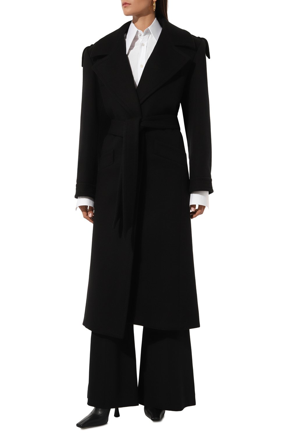 Пальто из кашемира и шерсти SAINT LAURENT, арт. 761862/Y2H32, фото 3