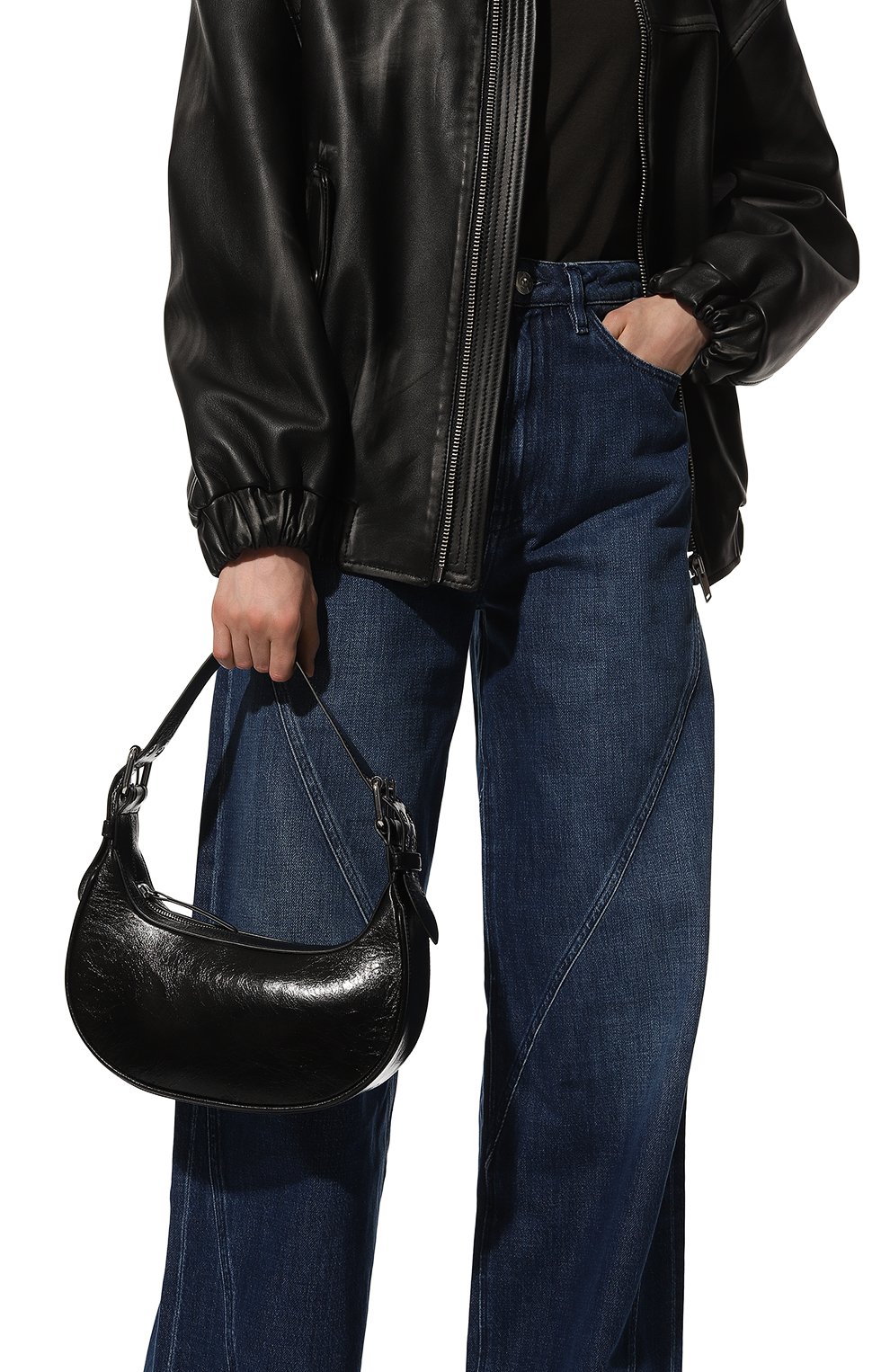 Сумка soho BY FAR, арт. 21PFS0HSBLCREMED, фото 2