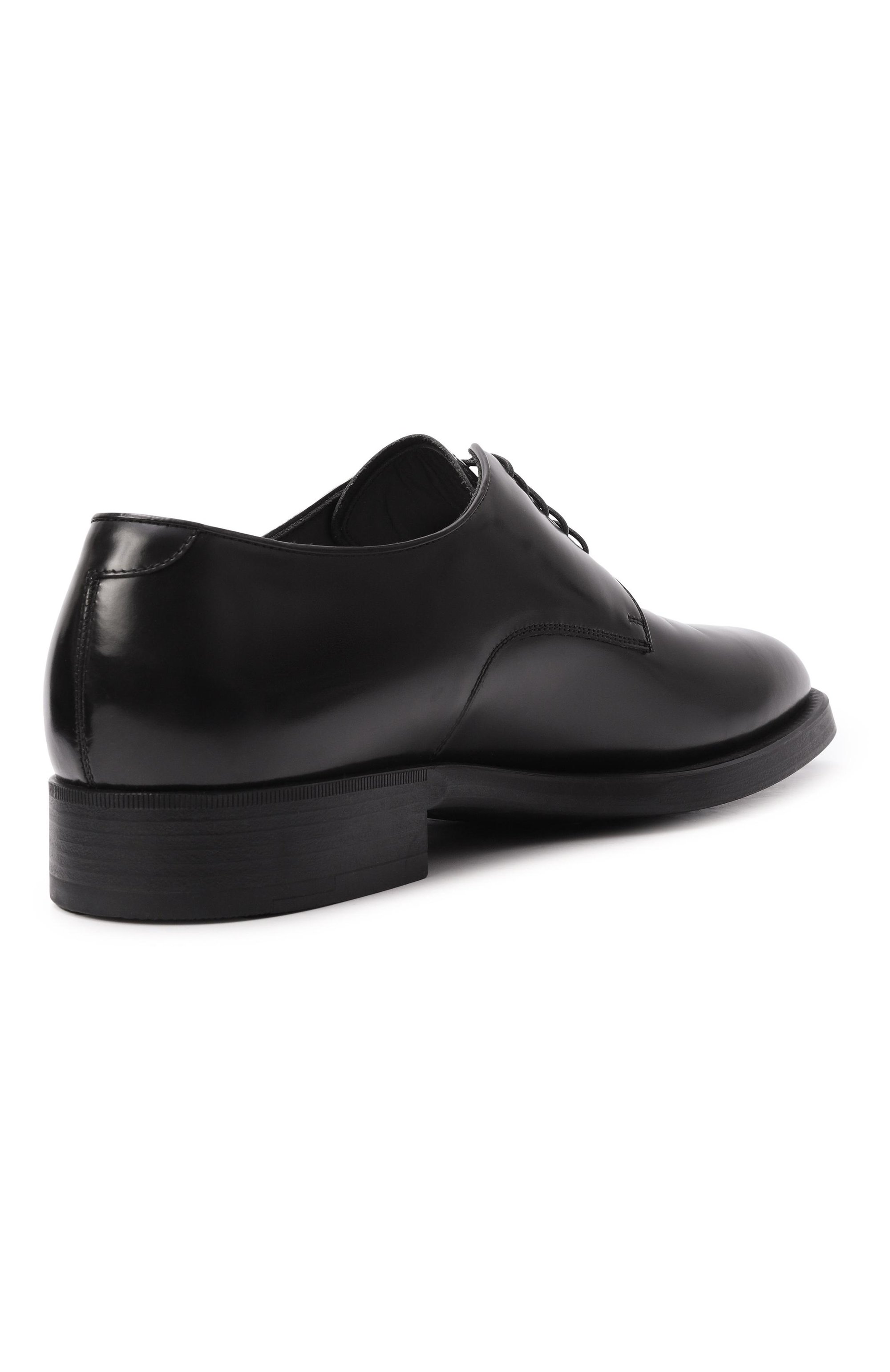 Кожаные дерби GIORGIO ARMANI, арт. X2C679/XF294/U, фото 4