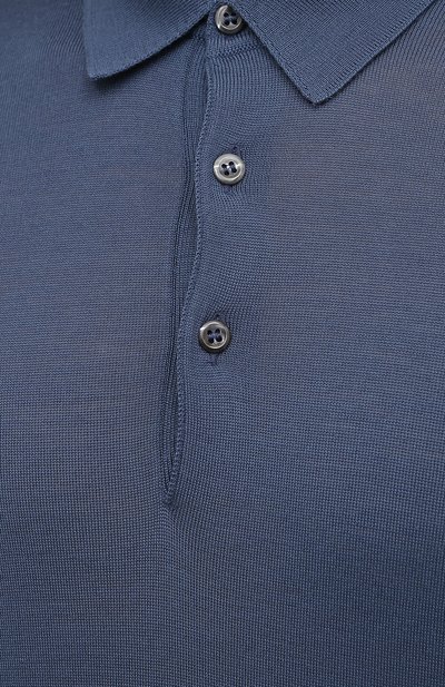 Шерстяное поло GRAN SASSO темно-синего цвета по цене 29950 руб., арт. 45132/14790, фото 5 Шерстяное поло GRAN SASSO, арт. 45132/14790, фото 5