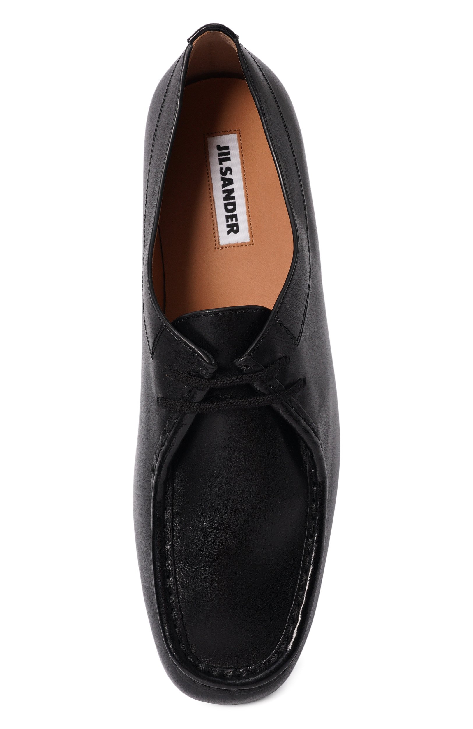 Кожаные дерби hood JIL SANDER, арт. J32ZJ0026/P7698, фото 5