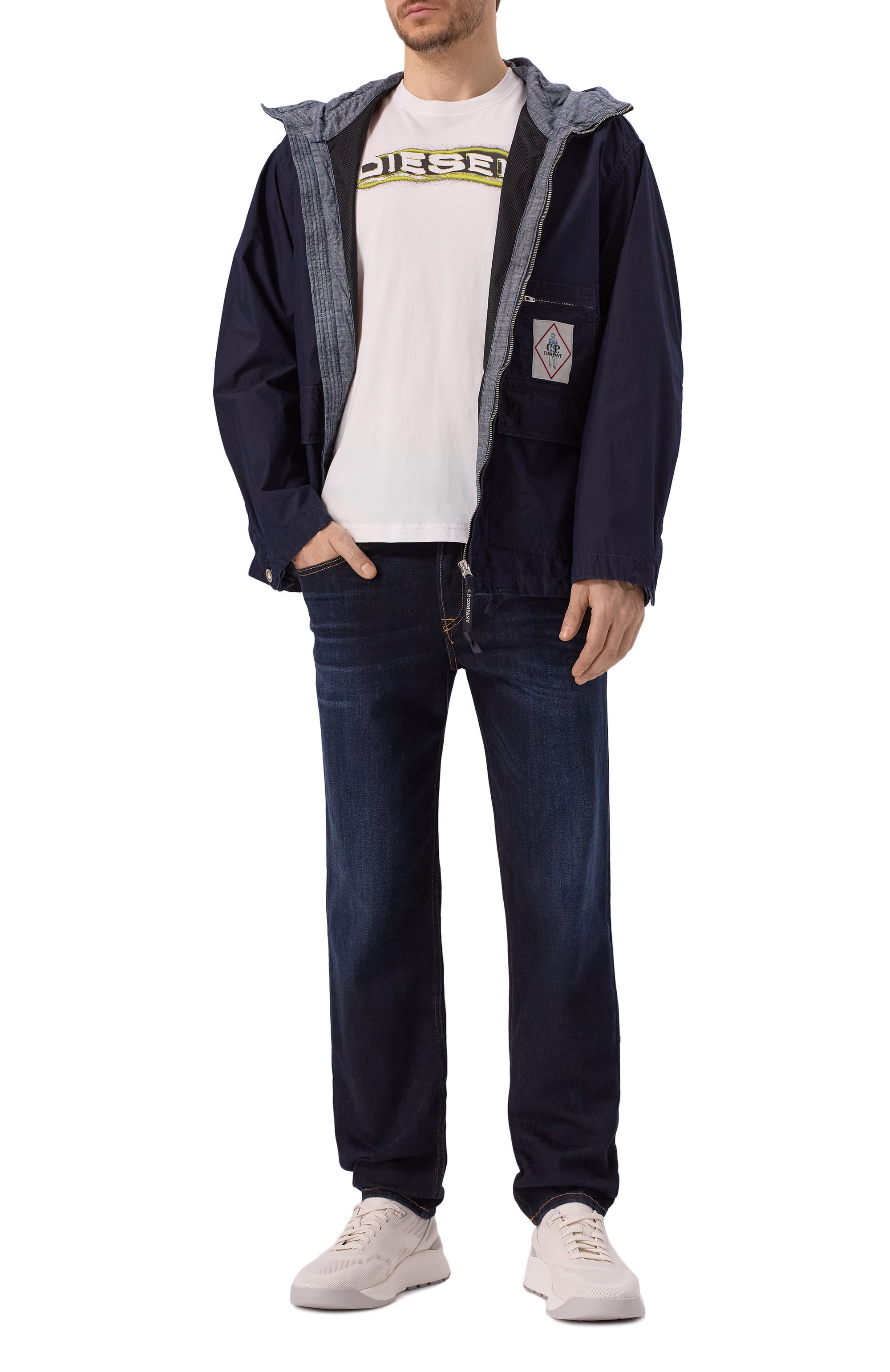 Хлопковая футболка DIESEL, арт. A16397/0GRAI, фото 2