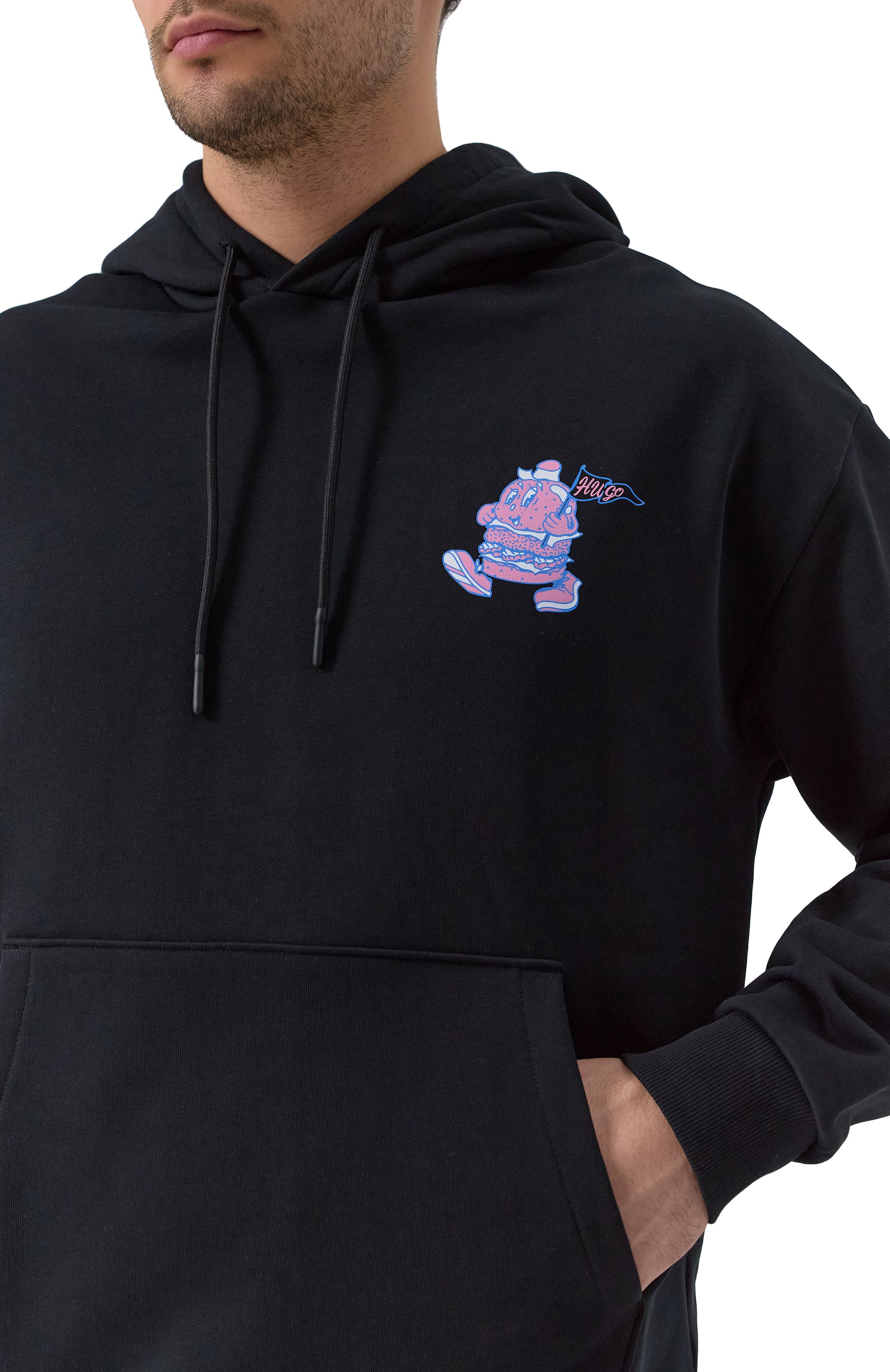 Хлопковое худи HUGO BLUE, арт. 50532264, фото 5