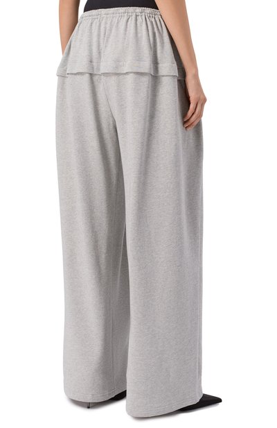 Хлопковые брюки ALAIA, арт. AA9P1230J082B, фото 4