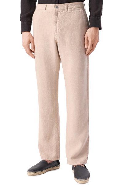 Льняные брюки 120% LINO, арт. 32ALIM29PQ/0476/000, фото 3