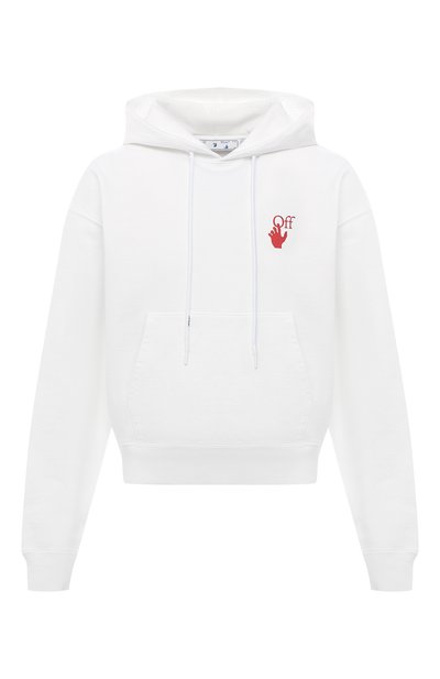 Хлопковое худи OFF-WHITE, арт. 0MBB037F21FLE008, фото 1