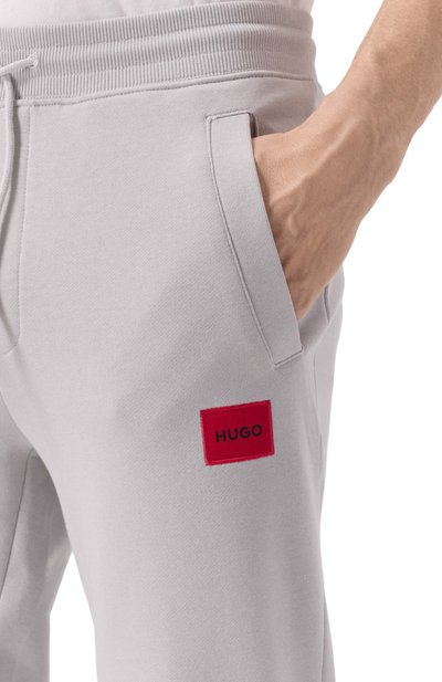 Хлопковые джоггеры HUGO, арт. 50447963, фото 5