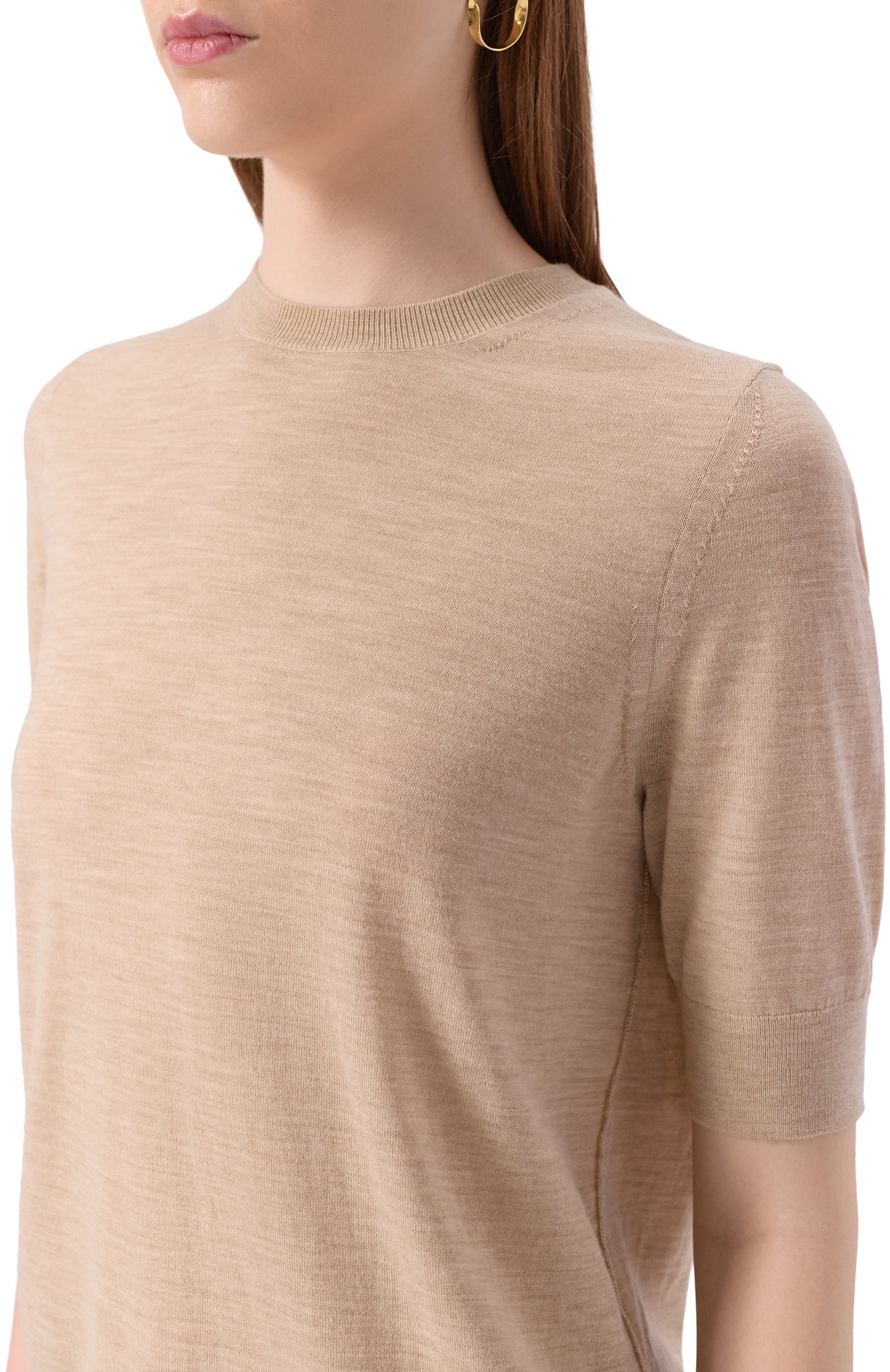 Шерстяной пуловер BOSS, арт. 50544996, фото 5