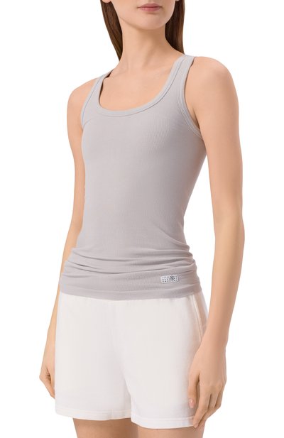 Хлопковая майка MM6, арт. MKD520010, фото 3