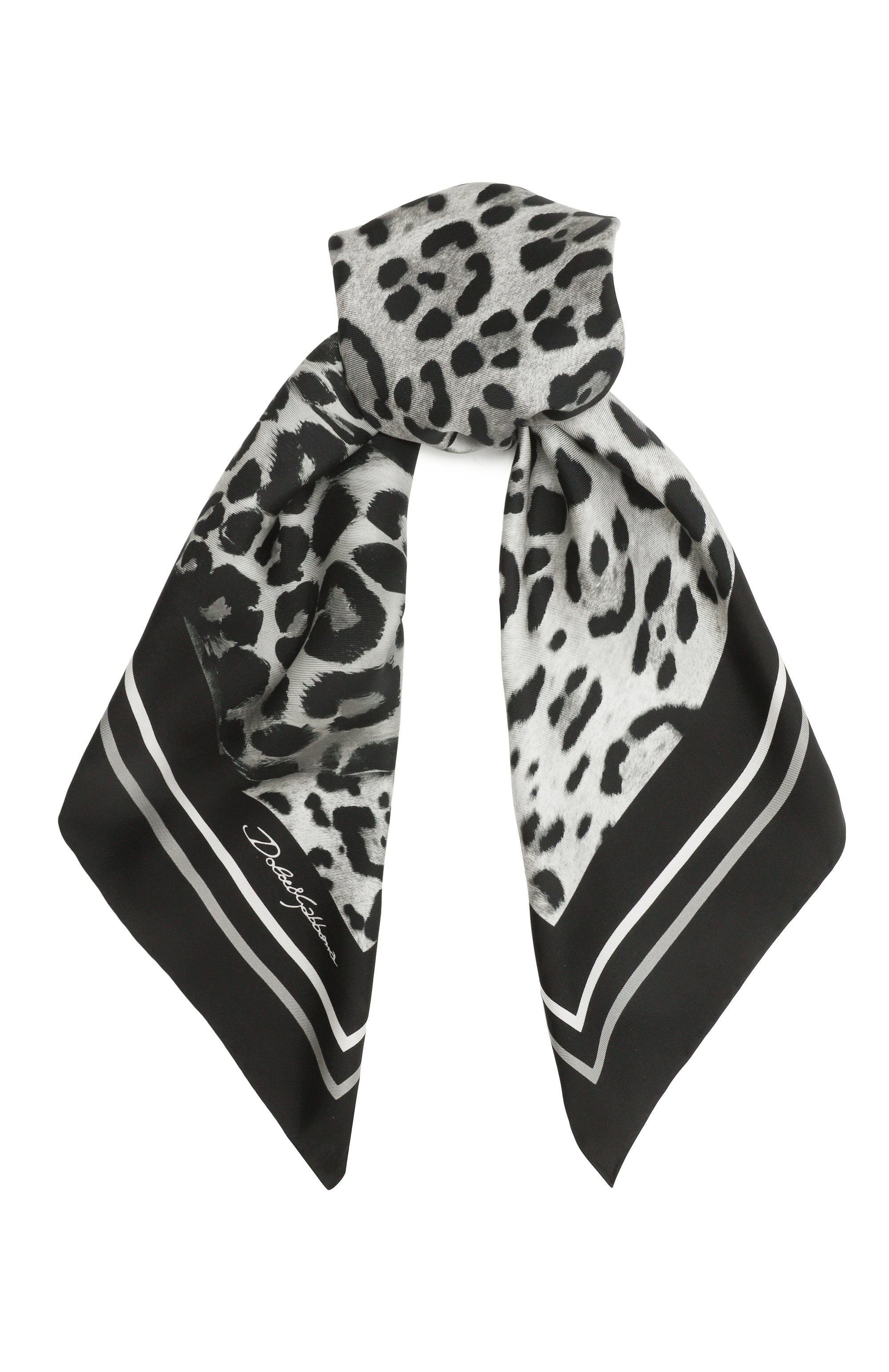 Шелковый платок DOLCE & GABBANA, арт. FN092R/GDCUV, фото 1
