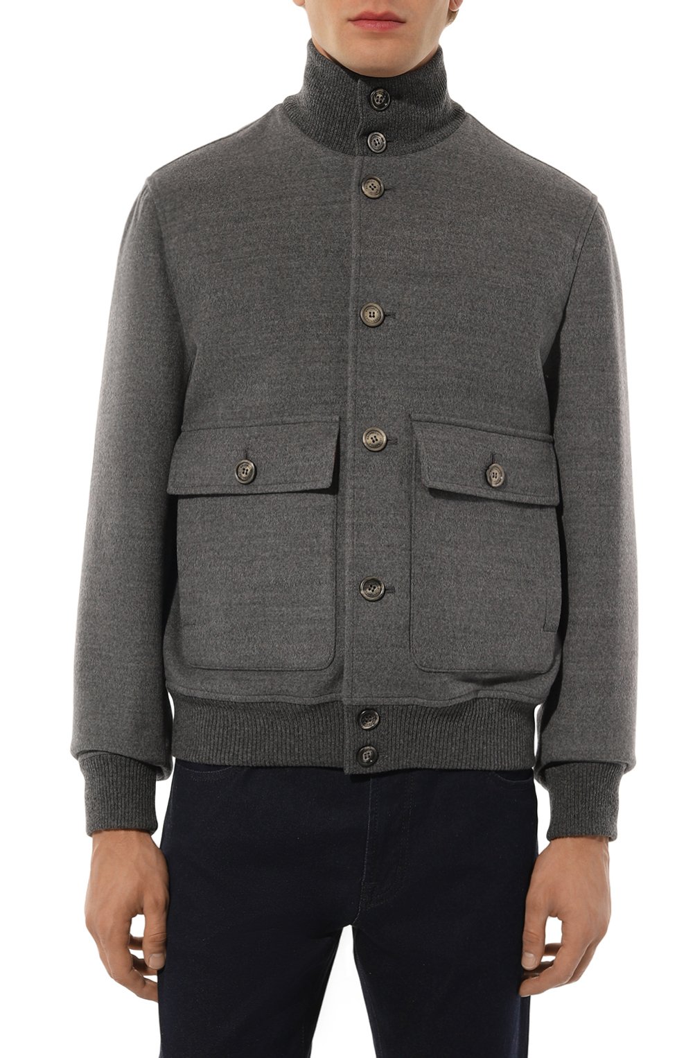 Шерстяной бомбер BRUNELLO CUCINELLI, арт. MY4416895, фото 3