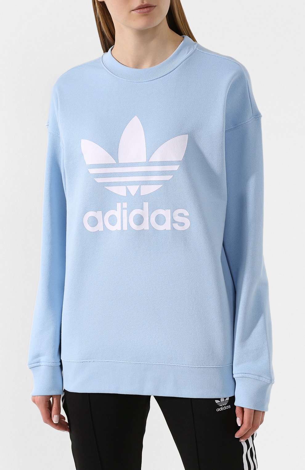 Хлопковый свитшот ADIDAS ORIGINALS, арт. FM3289, фото 3