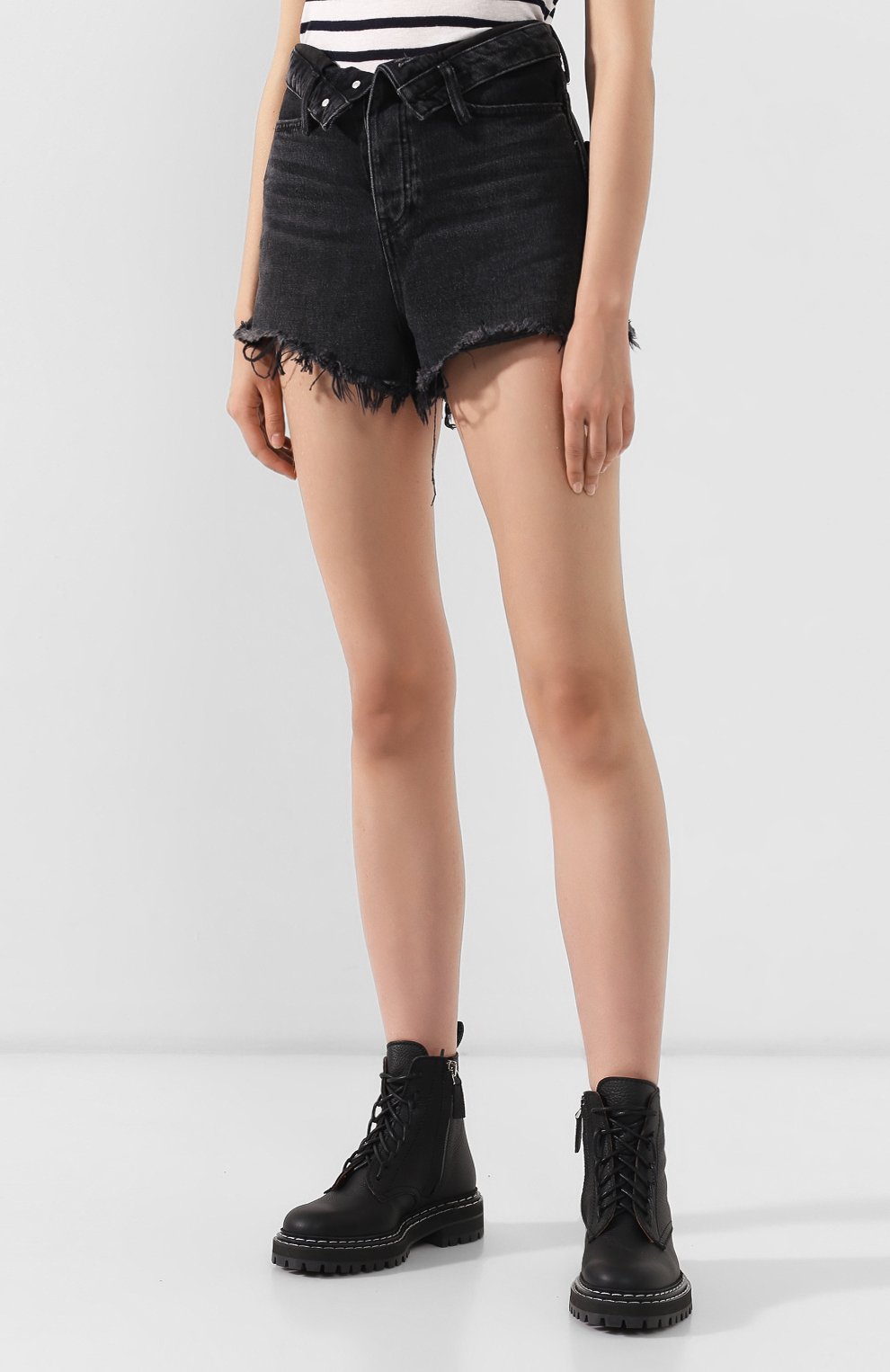 Джинсовые шорты ALEXANDER WANG, арт. 4DC2194542, фото 3