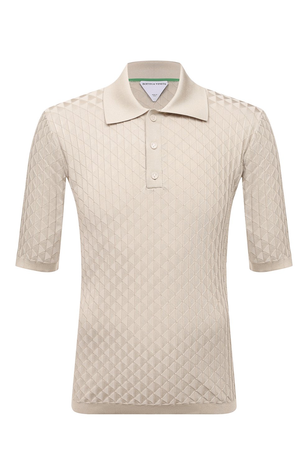 Шелковое поло BOTTEGA VENETA, арт. 682473/V1L00, фото 1