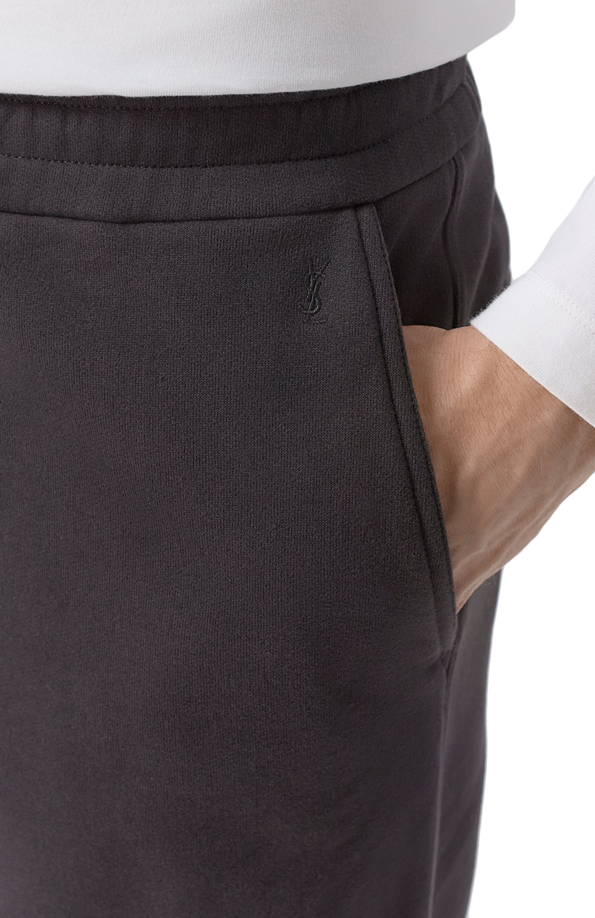 Хлопковые джоггеры SAINT LAURENT, арт. 813788/Y36SW, фото 5