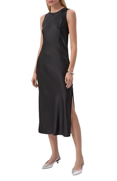 Атласное платье HERNO, арт. AB000037D/12506, фото 2