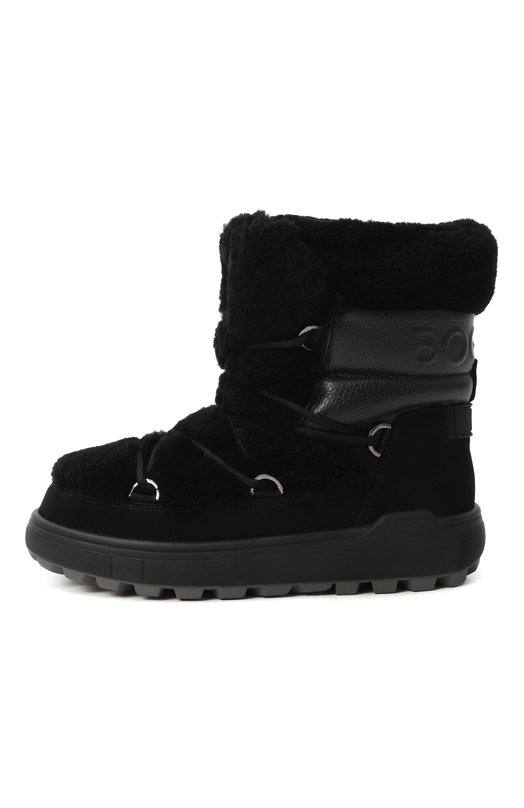 Полусапоги Chamonix из овчины Bogner 22546704 Чёрный  22546704 Фото 4