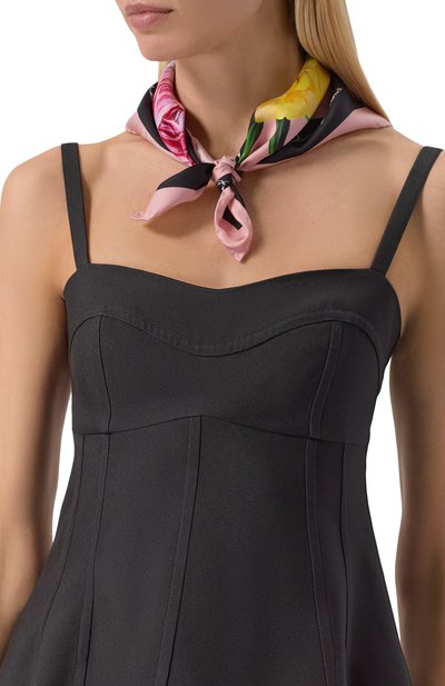 Шелковый платок DOLCE & GABBANA, арт. FN093R/GDCUI, фото 2