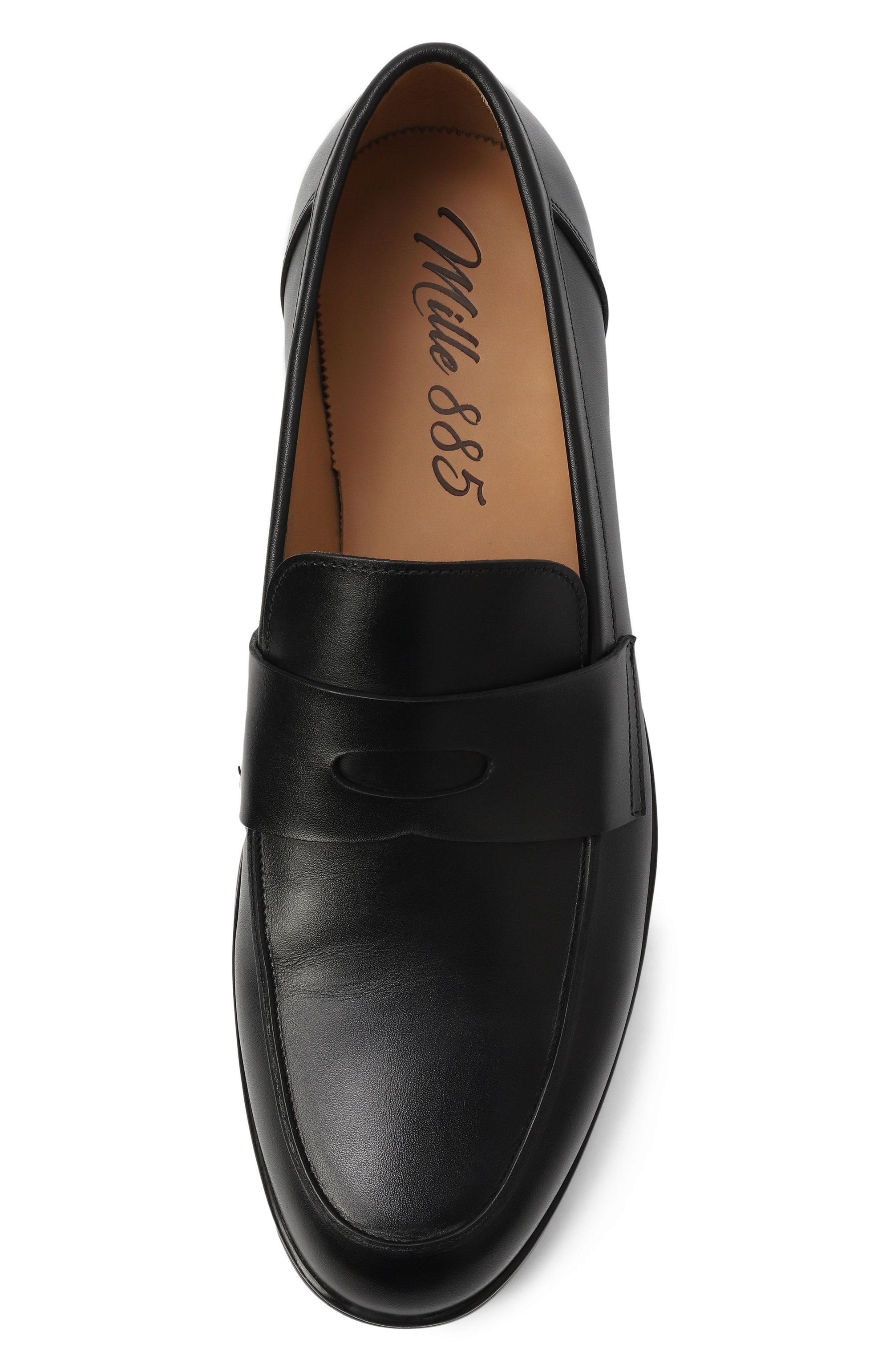 Кожаные пенни-лоферы milton MILLE 885, арт. MILT0N/C0RTINA_1, фото 6