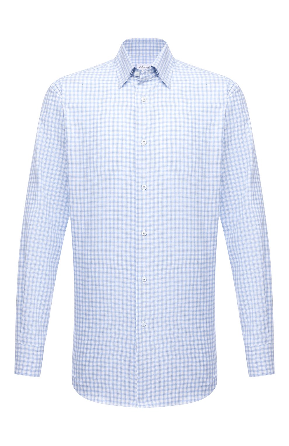 Рубашка из хлопка и кашемира BRIONI, арт. SCAY0L/01020, фото 1