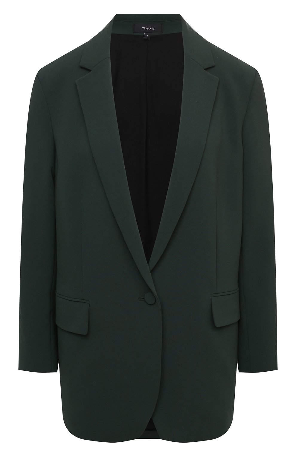 Жакет THEORY темно-зеленого цвета по цене 74700 руб., арт. L0109103, фото 1 Жакет THEORY, арт. L0109103, фото 1