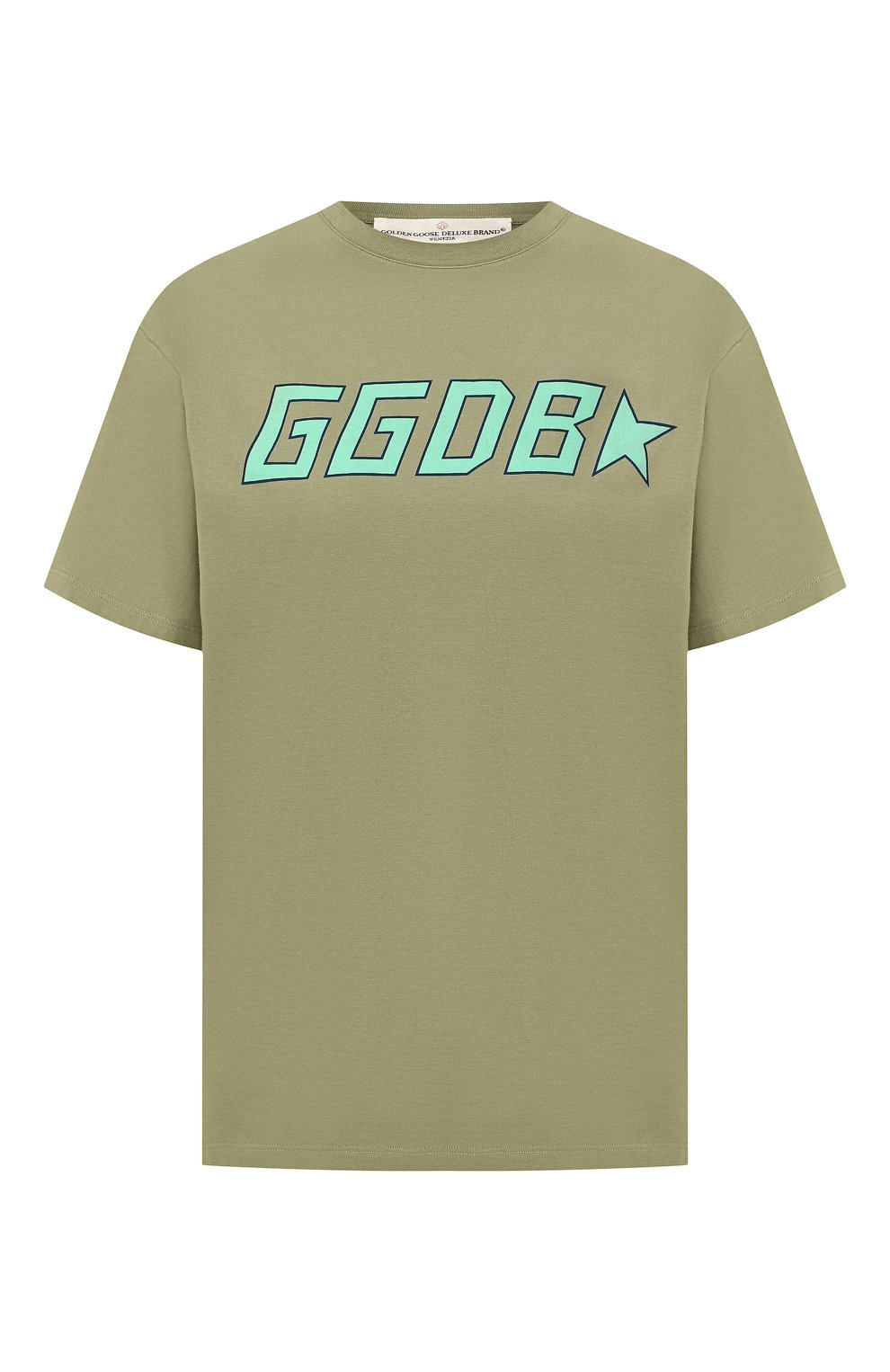Хлопковая футболка GOLDEN GOOSE DELUXE BRAND, арт. G34WP124.L5, фото 1