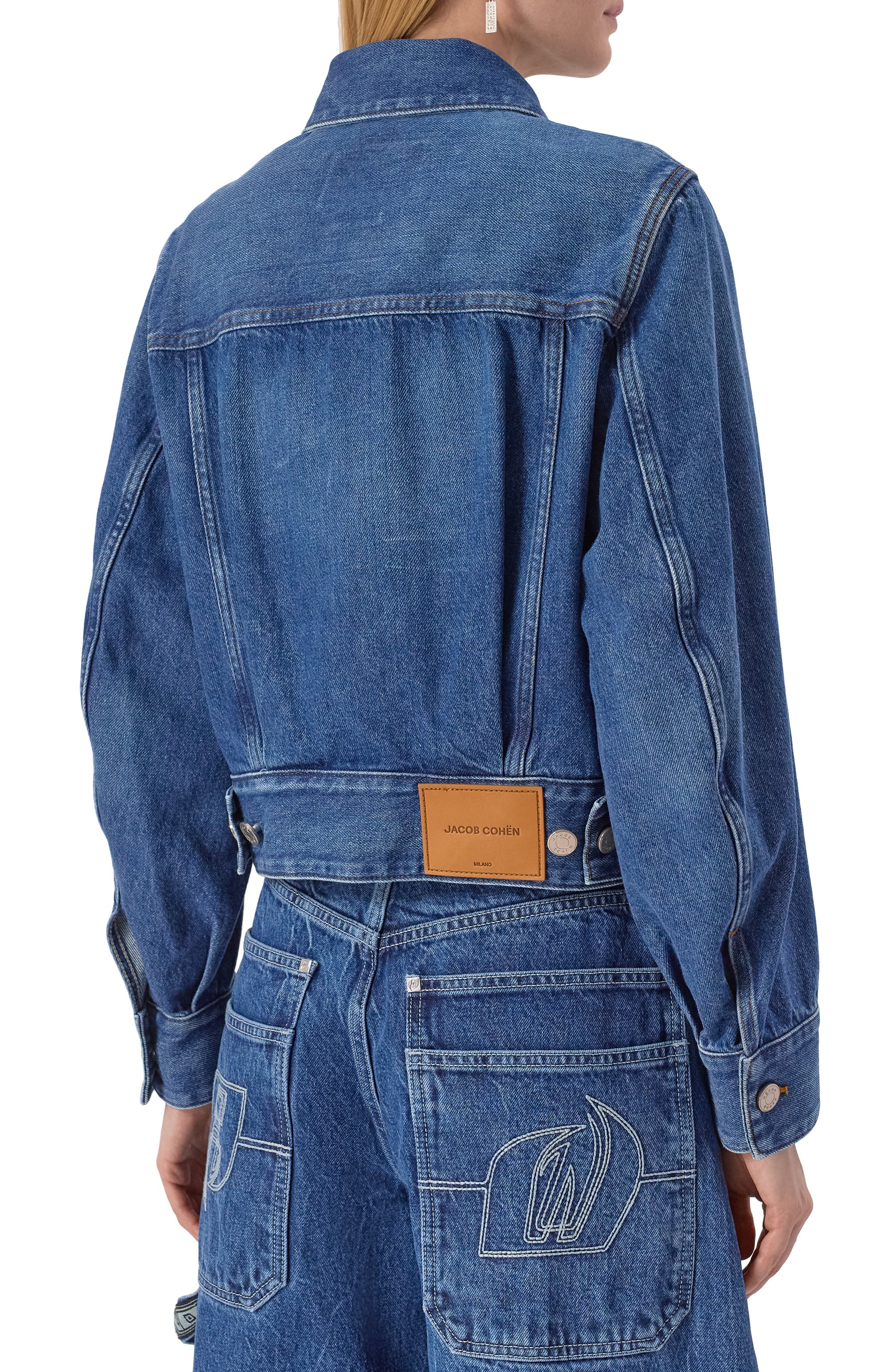 Джинсовая куртка JACOB COHEN, арт. 25E P/JDM_H0033 000 T729A V1, фото 4