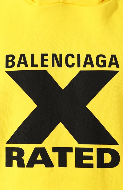 Хлопковое худи BALENCIAGA, арт. 620973/TIVA8, фото 5