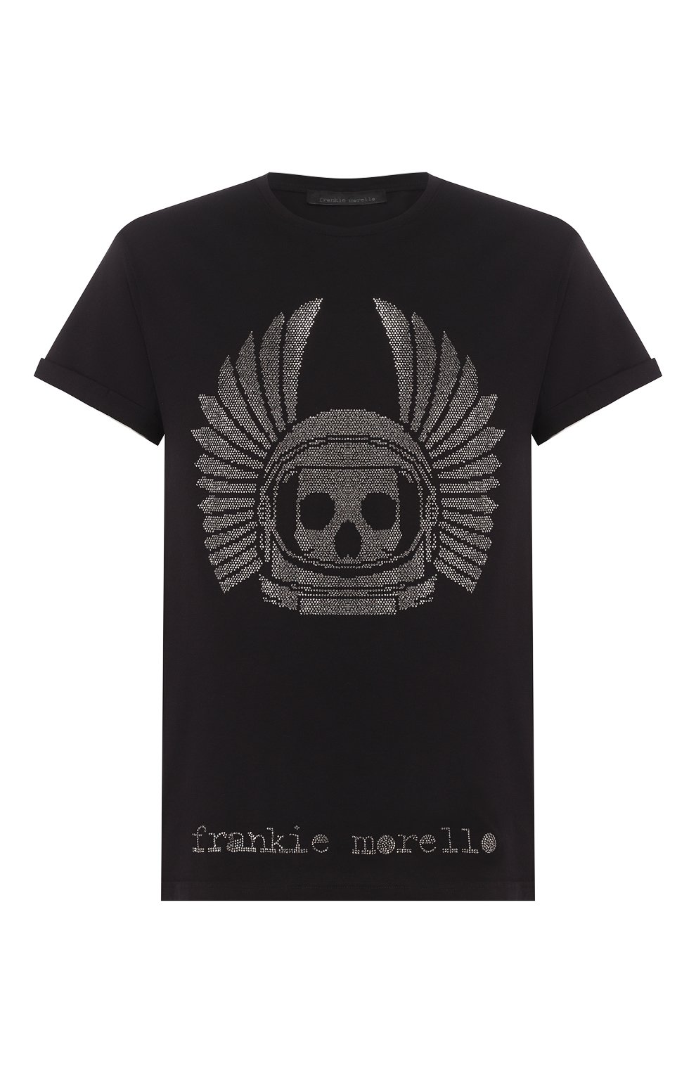 Хлопковая футболка FRANKIE MORELLO, арт. FMCS9152TS, фото 1
