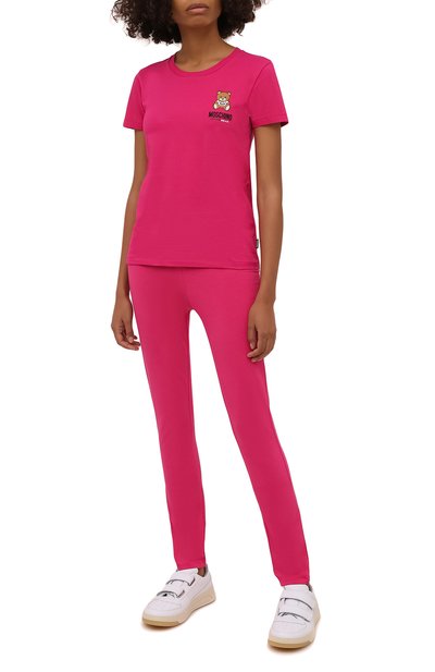 Хлопковая футболка MOSCHINO, арт. A1912/9003, фото 2