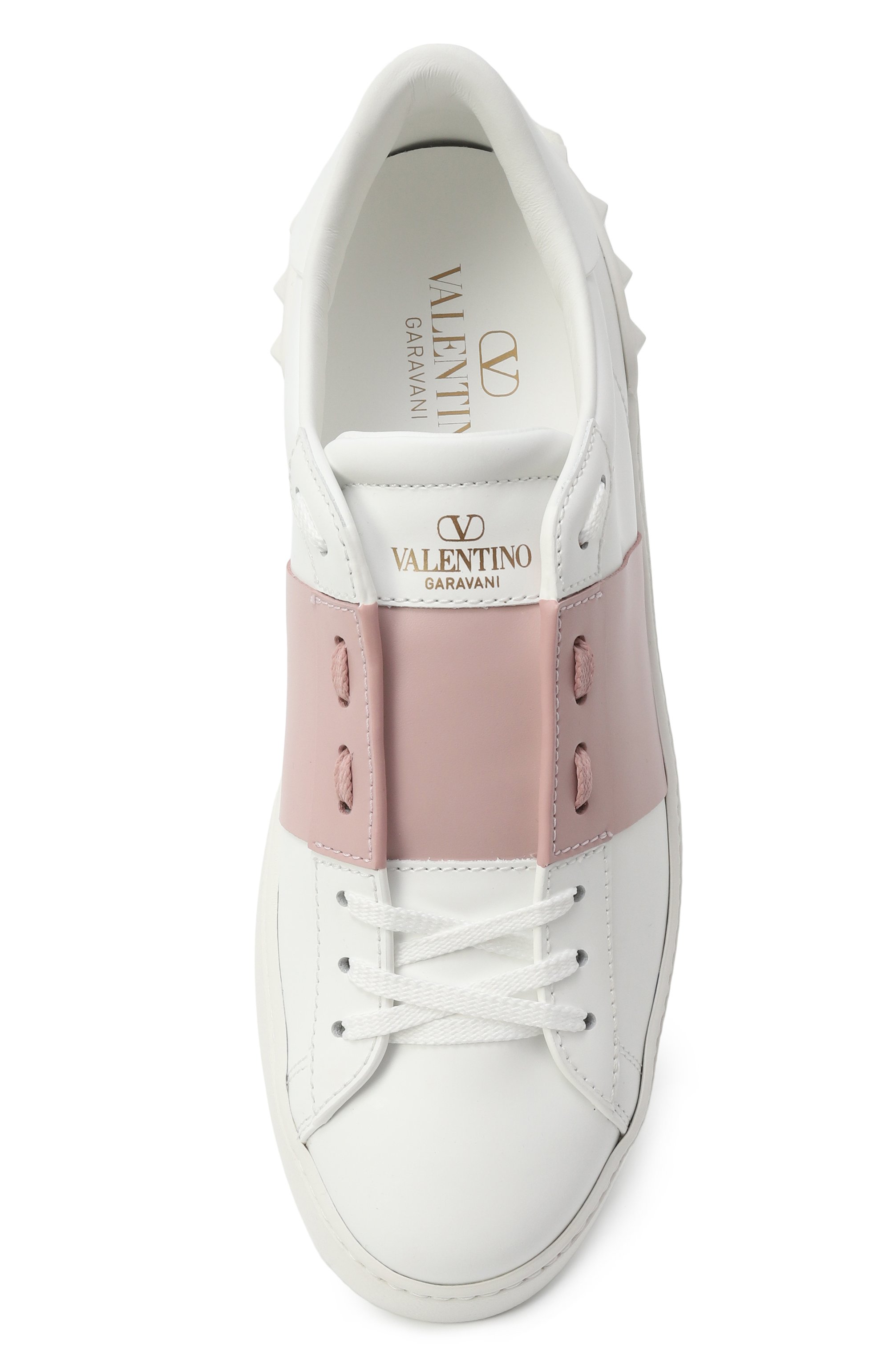 Кожаные кеды open VALENTINO, арт. 6W2S0781/BLU, фото 6