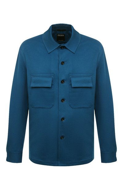 Мужская кашемировая куртка-рубашка ZEGNA, арт. S0T6B/UEV46A8