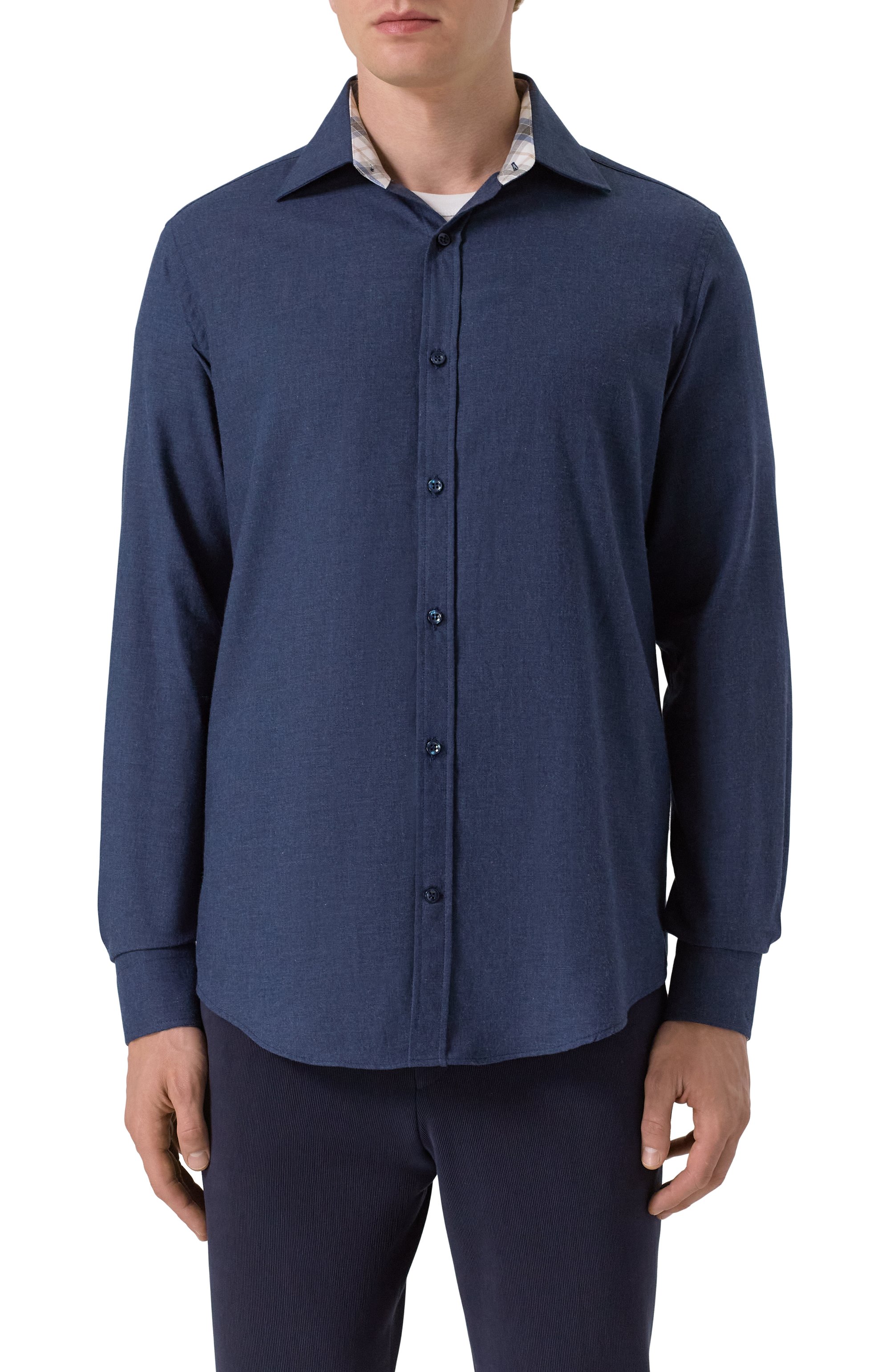 Хлопковая рубашка PAUL&SHARK, арт. 15313063CF, фото 3