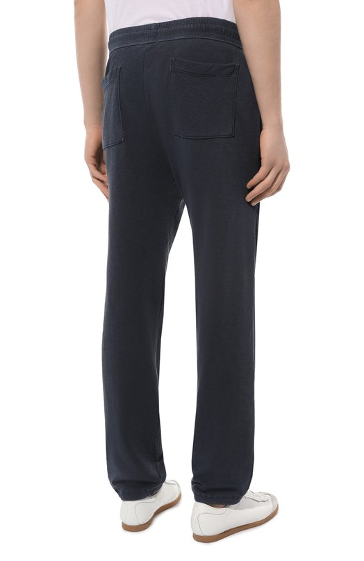 Хлопковые брюки James Perse MXA1161 Синий  MXA1161 Фото 4