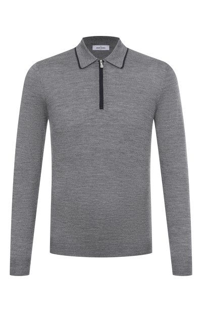 Мужская поло из шерсти и шелка GRAN SASSO, арт. 57146/13125