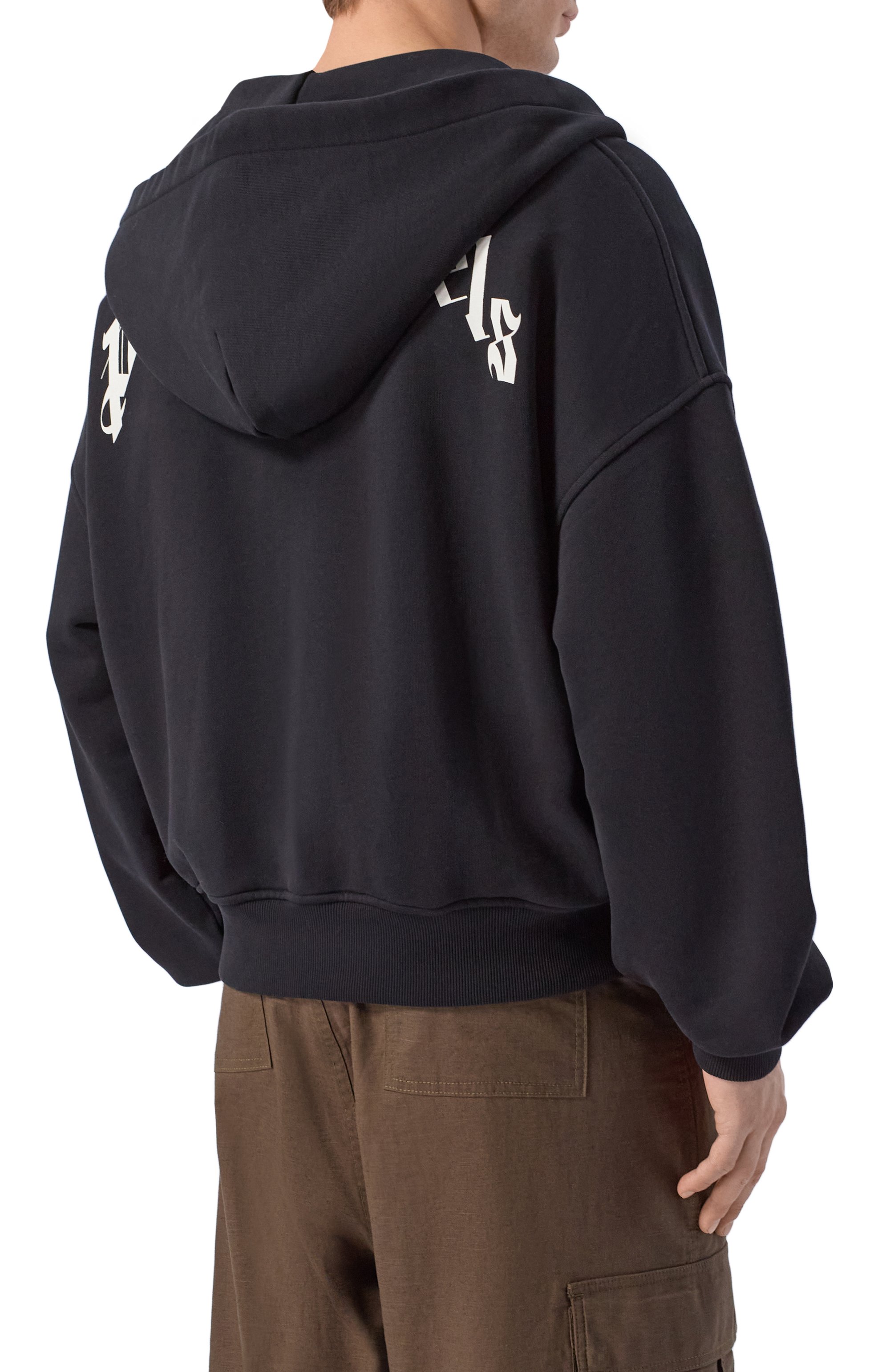 Хлопковая толстовка PALM ANGELS, арт. PMBE02AS26FLE004, фото 4